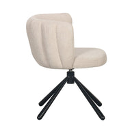 Schelp Draaistoel Beige Pole to Pole 