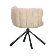 Schelp Draaistoel Naturel Pole to Pole 