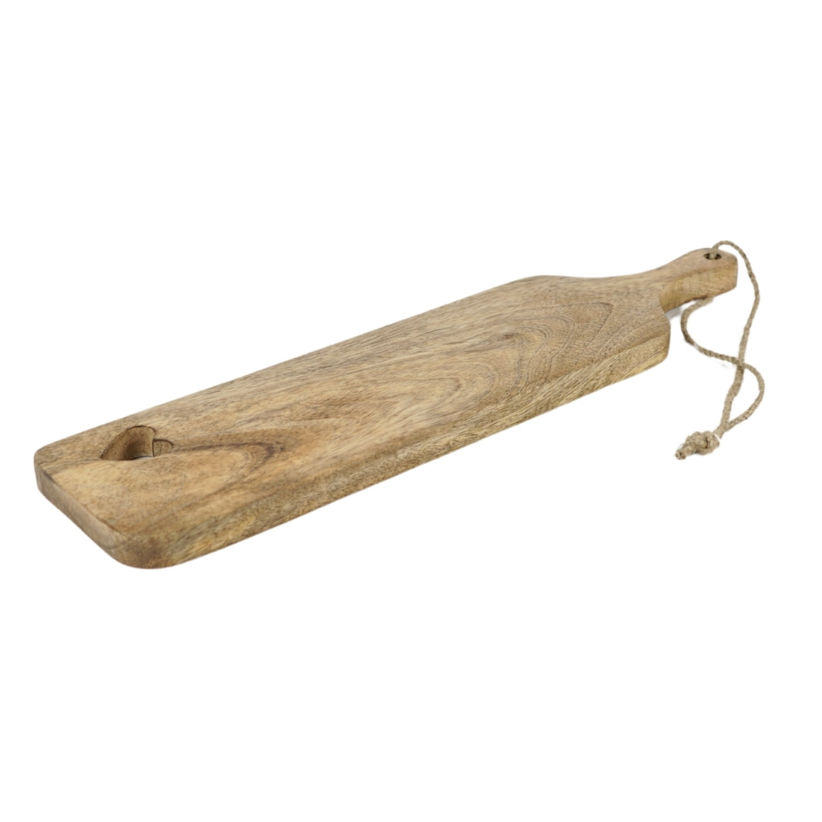 Serveerplank Heart mangohout 50 cm