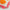 Sinaasappel Sierkussen - L65 x B45 x H10 cm - Katoen - Off-White, Oranje, Roze