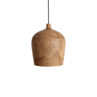 Sirocco houten hanglamp Bottle teak