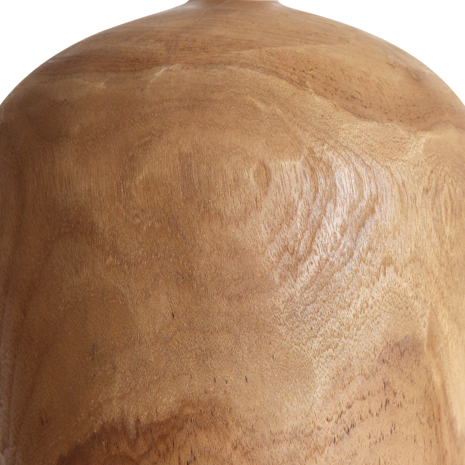 Sirocco houten hanglamp Bottle teak