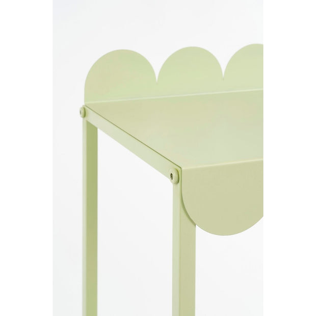 Steffano Plantentafel op Wielen - Metaal - Lichtgroen
