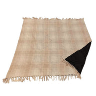 Take a Plaid Picknickplaid Beige/wit 160 x 160 cm 