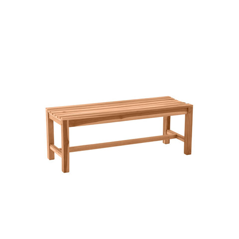 Tuinbank, 120 cm, teak hout 