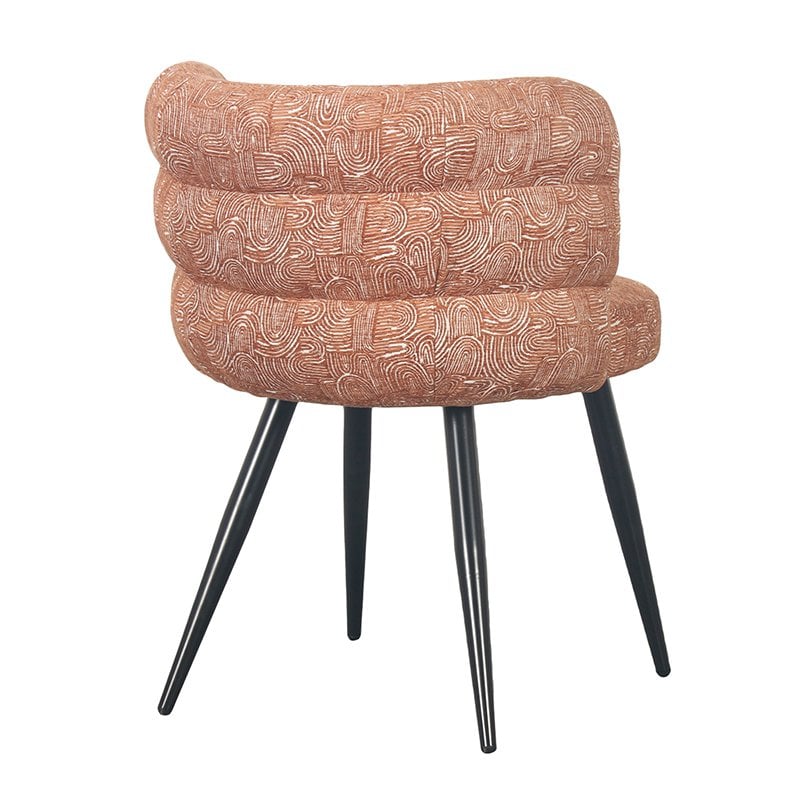 Wolken Stoel Safiya Terracotta (Set van 2)