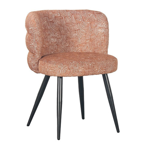 Wolken Stoel Safiya Terracotta (Set van 2)