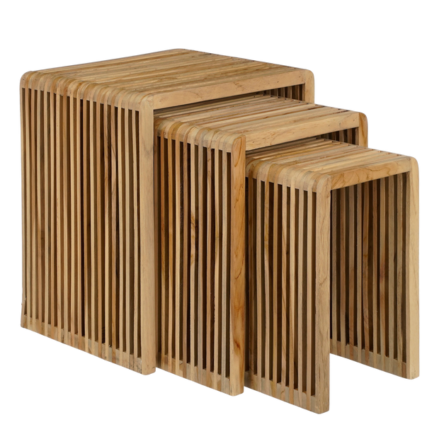 Yonker Bijzettafel - Set van 3 -