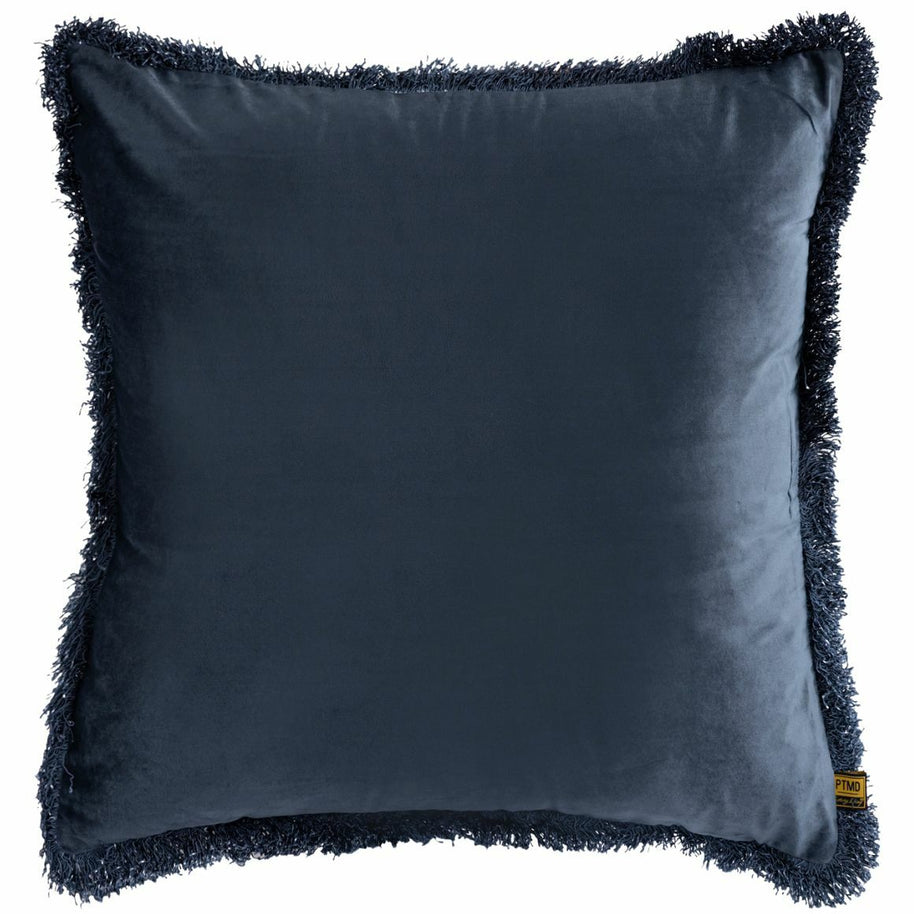 PTMD kussen Nous velvet blauw 60 x 60 cm