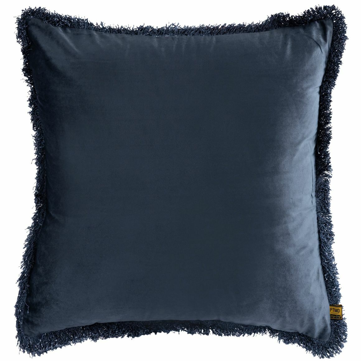 PTMD kussen Nous velvet blauw 60 x 60 cm