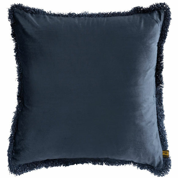 PTMD kussen Nous velvet blauw 60 x 60 cm