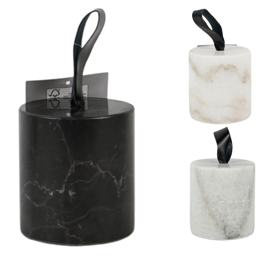 Deurstopper Marmer Wit/Grijs/Zwart